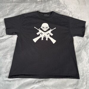 Vintage Iron Maiden A Matter Of Life And Death T Shirt Mens XL Slim Fit Faded